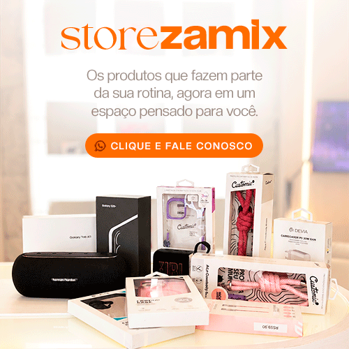 Store Zamix: produtos para sua rotina. Clique e fale conosco.